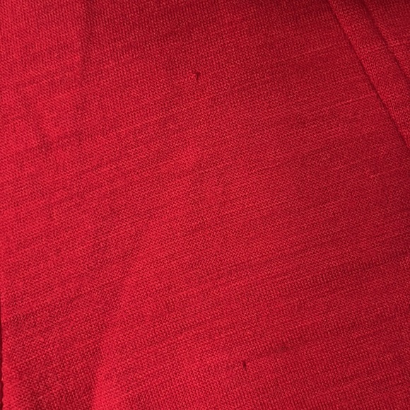 Milly of NY bright red jacket with gold colored buttons size Medium - Picture 12 of 12